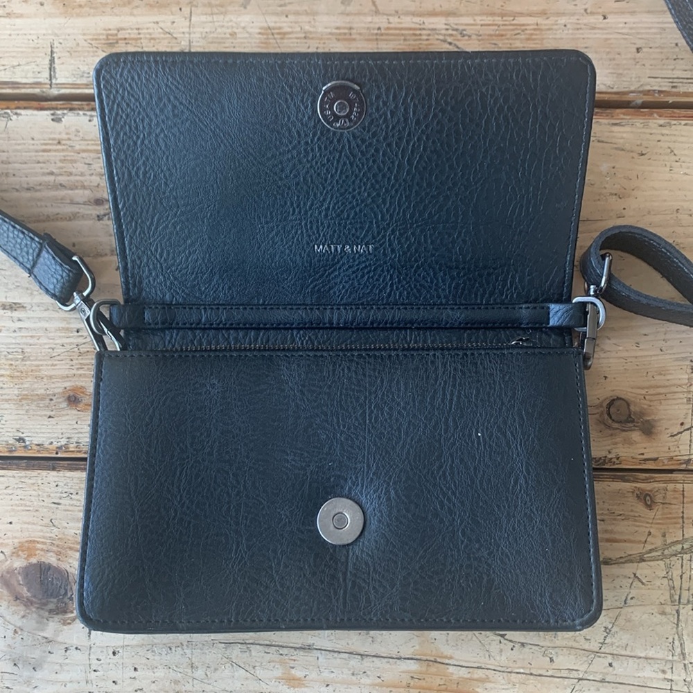 Matt & Nat Black Crossbody Bag - Picture 7 of 10